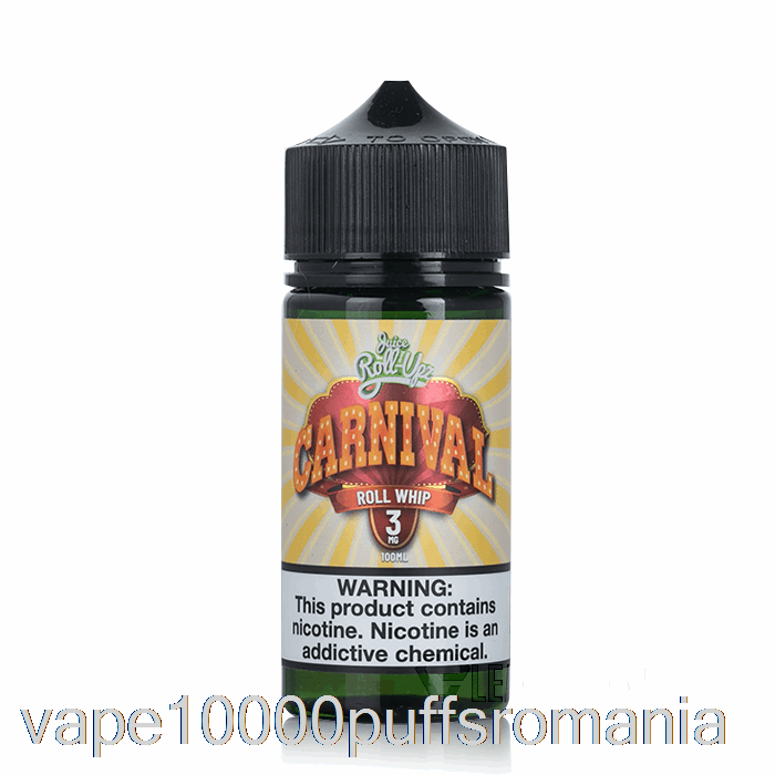 Vape Romania Roll Whip - Carnaval - E-lichid Juice Roll-upz - 100ml 6mg